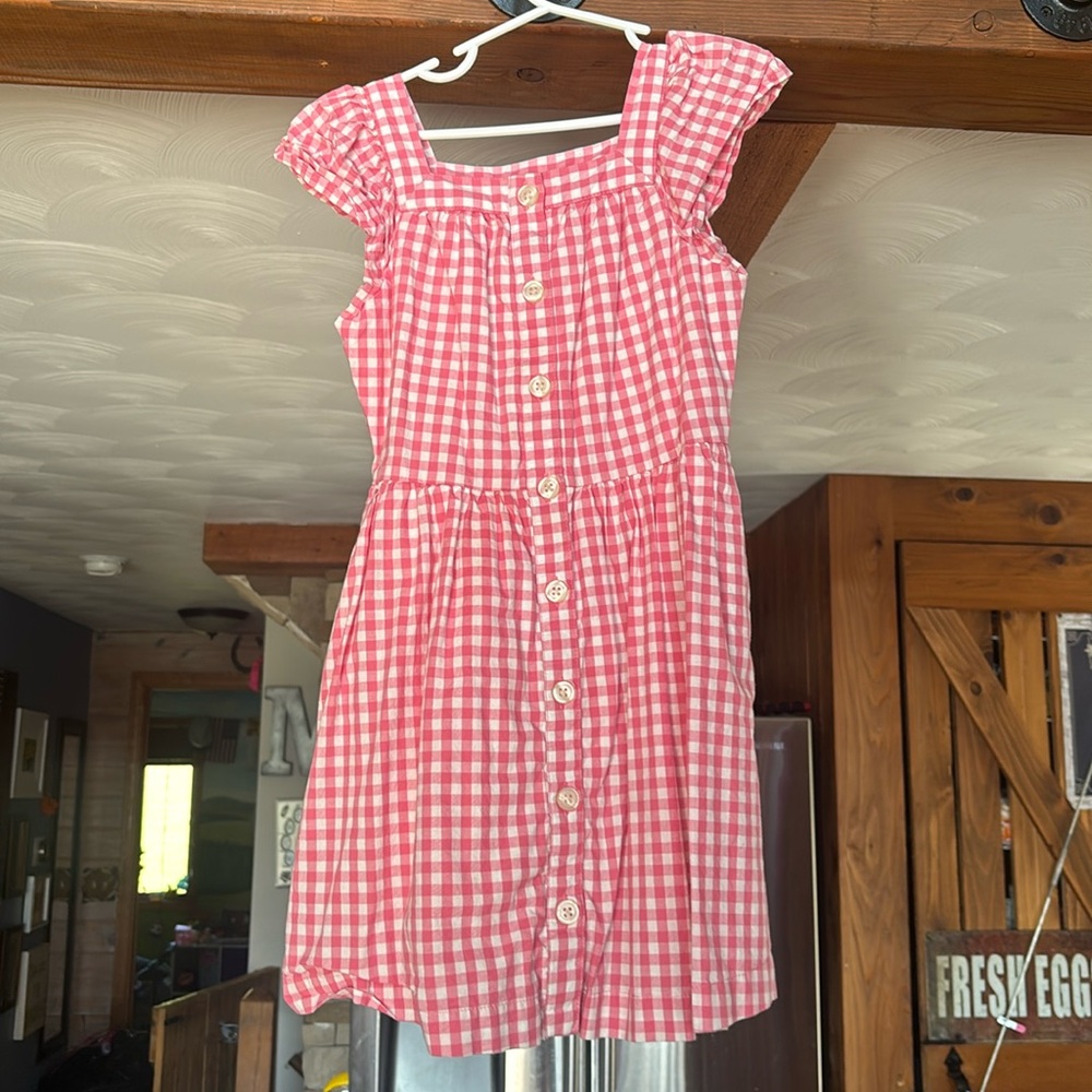 Gap Kids gingham girls dress